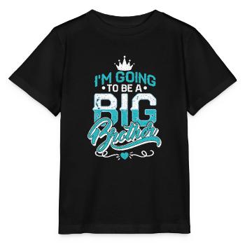 I'm going to be a Big Brother Grosser Bruder Baby - T-shirt bio MINI CREATOR Stanley/Stella Enfant - noir - Devant - Mikhail (115cm)
