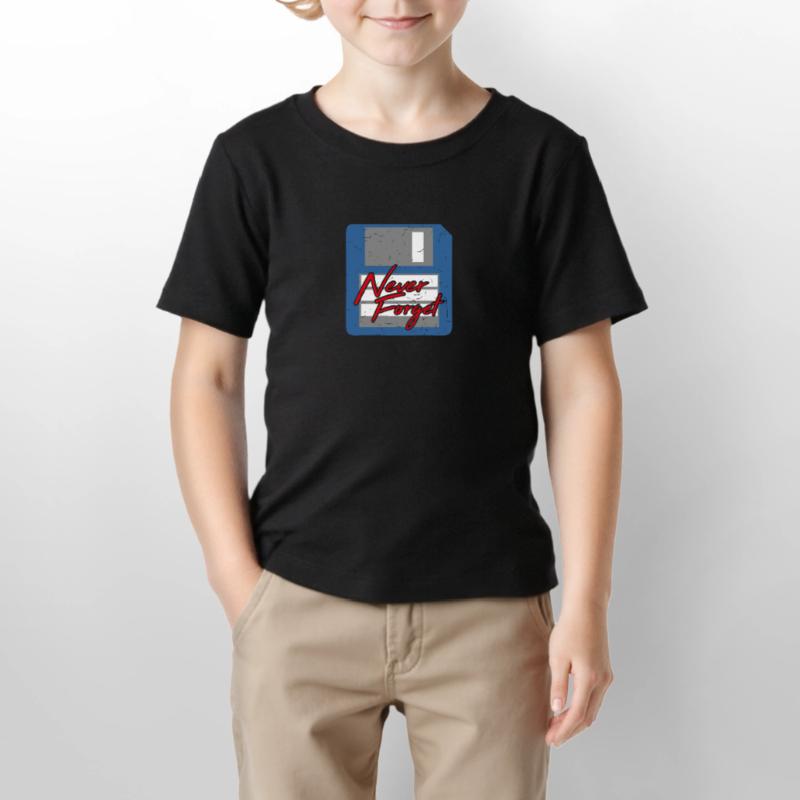 Never Forget Diskette Computer Memory PC Retro Stanley/Stella MINI CREATOR Kids’ T-Shirt