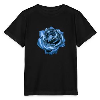 Rose, Blue, Metal, Metallic - Stanley/Stella MINI CREATOR Kids’ T-Shirt - black - Front - Mikhail (115cm)