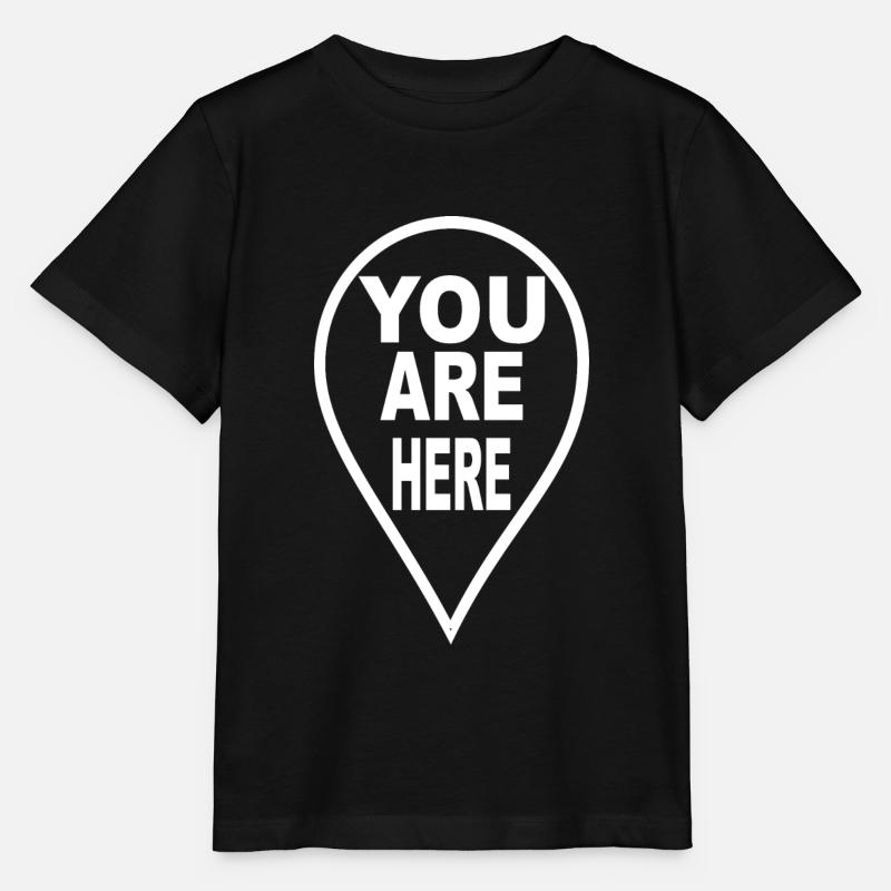 You are here - Standort - Stanley/Stella Kinder T-Shirt MINI CREATOR  - Schwarz