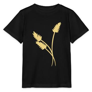 Flowering Grass / Reeves of Grass (1c) - Stanley/Stella MINI CREATOR Kids’ T-Shirt - black - Front - Mikhail (115cm)