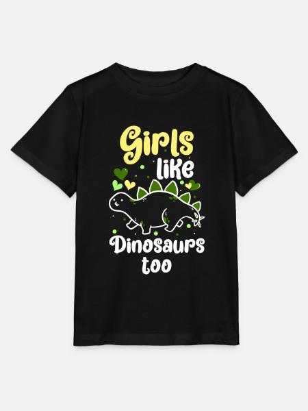 T-Rex Saurier Archäologie - Stanley/Stella Kinder T-Shirt MINI CREATOR - Schwarz