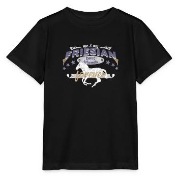 Frison race Frison meilleurs amis de BFF - T-shirt bio MINI CREATOR Stanley/Stella Enfant - noir - Devant - Mikhail (115cm)