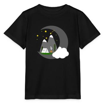 CAMPEN STAR HEAVEN - T-shirt bio MINI CREATOR Stanley/Stella Enfant - noir - Devant - Mikhail (115cm)