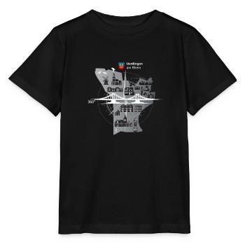 Uerdingen am Rhein 360° - Stanley/Stella Kinder T-Shirt MINI CREATOR  - Schwarz - Vorne - Mikhail (115cm)