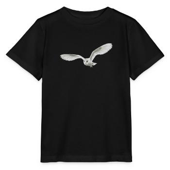 Chouette - T-shirt bio MINI CREATOR Stanley/Stella Enfant - noir - Devant - Mikhail (115cm)