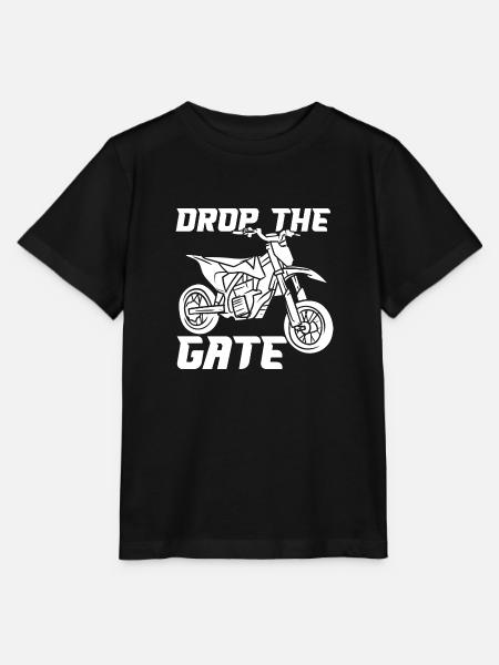 Drop The Gate - Stanley/Stella Kinder T-Shirt MINI CREATOR  - Schwarz