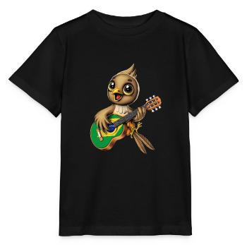 Oiseau brésilien - T-shirt bio MINI CREATOR Stanley/Stella Enfant - noir - Devant - Mikhail (115cm)