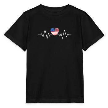 American pulse - Stanley/Stella MINI CREATOR Kids’ T-Shirt - black - Front - Mikhail (115cm)