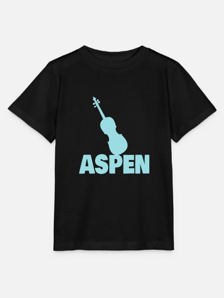 Aspen - Stanley/Stella Kinder T-Shirt MINI CREATOR - Schwarz