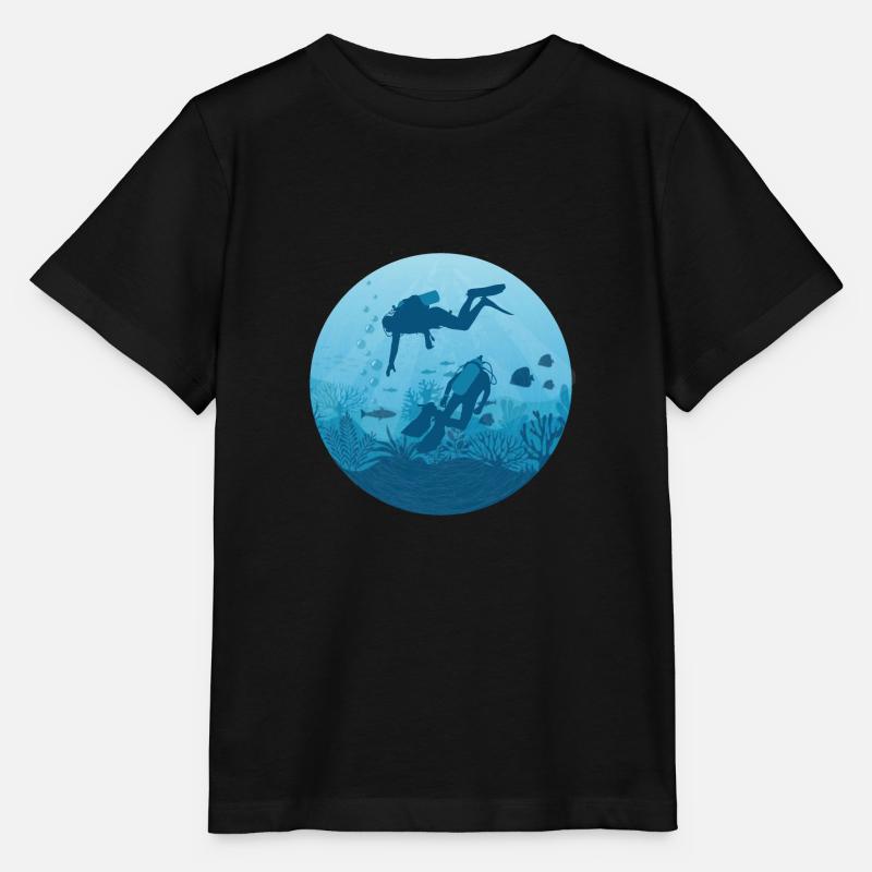 Tauchen - Stanley/Stella Kinder T-Shirt MINI CREATOR  - Schwarz