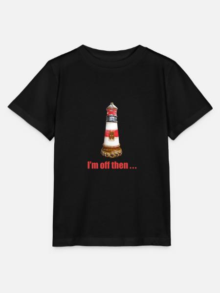 I am off then .. Leuchtturm - Stanley/Stella Kinder T-Shirt MINI CREATOR  - Schwarz