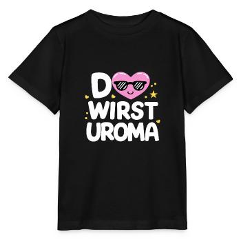 Du wirst Uroma Geburtstag Muttertag Beste Uroma - Stanley/Stella Kinder T-Shirt MINI CREATOR  - Schwarz - Vorne - Mikhail (115cm)