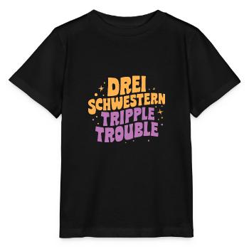 Drei Schwestern Geschenk Geburtstag Hochzeit - Stanley/Stella Kinder T-Shirt MINI CREATOR  - Schwarz - Vorne - Mikhail (115cm)