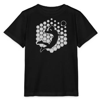 Women's volleyball - Stanley/Stella MINI CREATOR Kids’ T-Shirt - black - Front - Mikhail (115cm)
