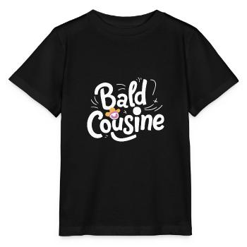 Bald-Cousine Baby Ankunft Feier Familie Liebe Neu - Stanley/Stella Kinder T-Shirt MINI CREATOR  - Schwarz - Vorne - Mikhail (115cm)