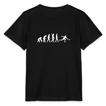 Frisbee - Stanley/Stella Kinder T-Shirt MINI CREATOR  - Schwarz - Vorne - Mikhail (115cm)