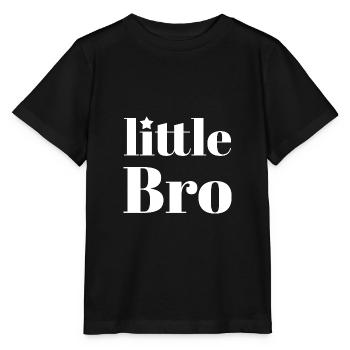 Little Bro / Big Brother - Stanley/Stella MINI CREATOR Kids’ T-Shirt - black - Front - Mikhail (115cm)