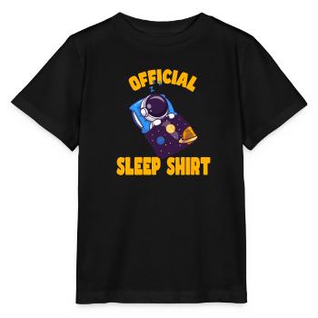 Bonne nuit - T-shirt bio MINI CREATOR Stanley/Stella Enfant - noir - Devant - Mikhail (115cm)