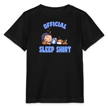 Bonne nuit - T-shirt bio MINI CREATOR Stanley/Stella Enfant - noir - Devant - Mikhail (115cm)