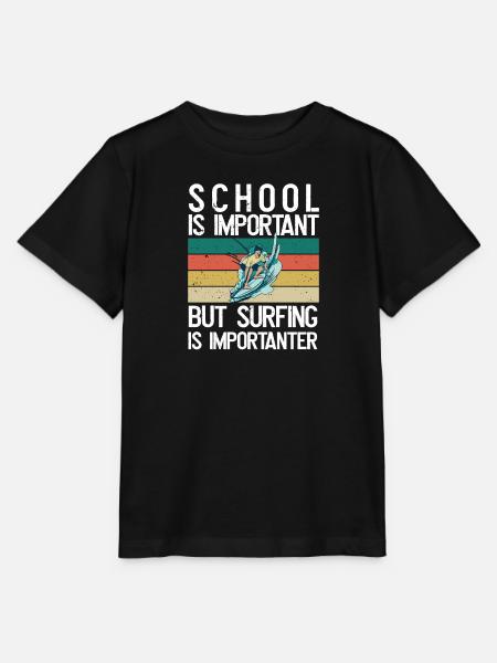 Schule Ist Wichtig - Stanley/Stella Kinder T-Shirt MINI CREATOR - Schwarz