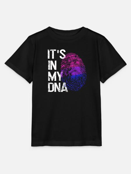 LGBTQ-Liebe in meiner DNA - Stanley/Stella Kinder T-Shirt MINI CREATOR - Schwarz