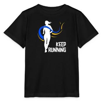 Run 26.2 mile marathon challenge - Stanley/Stella MINI CREATOR Kids’ T-Shirt - black - Front - Mikhail (115cm)