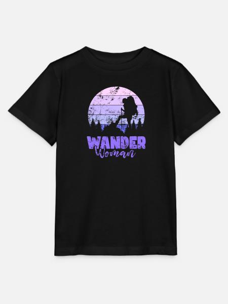 Wander Women in Nature - T-shirt bio MINI CREATOR Stanley/Stella Enfant - noir