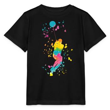 Lanceur de marteau Lancer de marteau Colorsplash - T-shirt bio MINI CREATOR Stanley/Stella Enfant - noir - Devant - Mikhail (115cm)