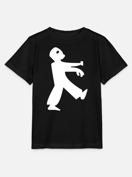 Zombie - Stanley/Stella Kinder T-Shirt MINI CREATOR - Schwarz