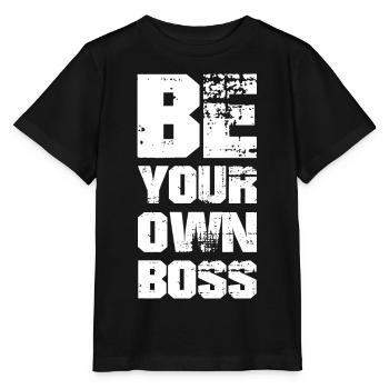 BE YOUR OWN - Stanley/Stella MINI CREATOR Kids’ T-Shirt - black - Front - Mikhail (115cm)