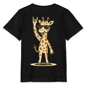 Grand et bruyant - T-shirt bio MINI CREATOR Stanley/Stella Enfant - noir - Devant - Mikhail (115cm)