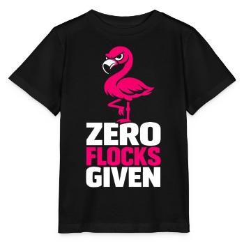 Zero Flocks Given - Stanley/Stella Kinder T-Shirt MINI CREATOR  - Schwarz - Vorne - Mikhail (115cm)