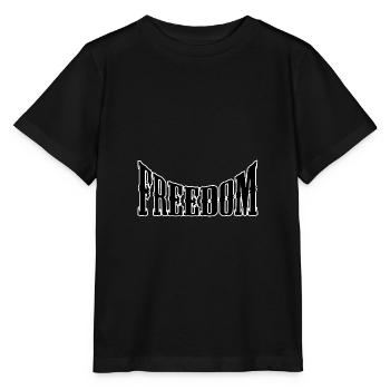 Freedom - Stanley/Stella MINI CREATOR Kids’ T-Shirt - black - Front - Mikhail (115cm)