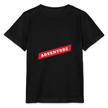 Aventure - T-shirt bio MINI CREATOR Stanley/Stella Enfant - noir - Devant - Mikhail (115cm)