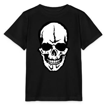 Kopf des Todes skull crane - Stanley/Stella Kinder T-Shirt MINI CREATOR  - Schwarz - Vorne - Mikhail (115cm)
