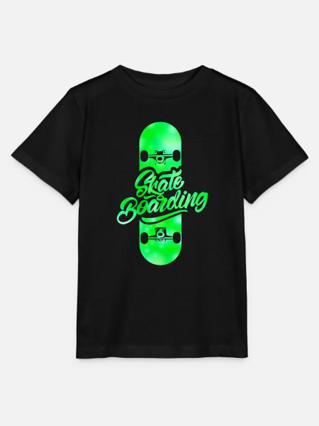 skateboarding - Stanley/Stella Kinder T-Shirt MINI CREATOR - Schwarz