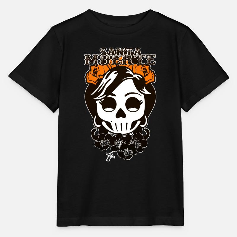 Santa Muerte - T-shirt bio MINI CREATOR Stanley/Stella Enfant - noir