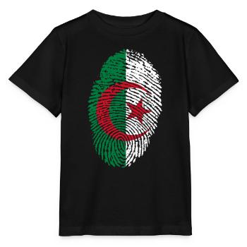 Algerien - Stanley/Stella Kinder T-Shirt MINI CREATOR  - Schwarz - Vorne - Mikhail (115cm)
