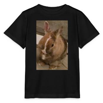 Kaninchen - Stanley/Stella Kinder T-Shirt MINI CREATOR  - Schwarz - Vorne - Mikhail (115cm)