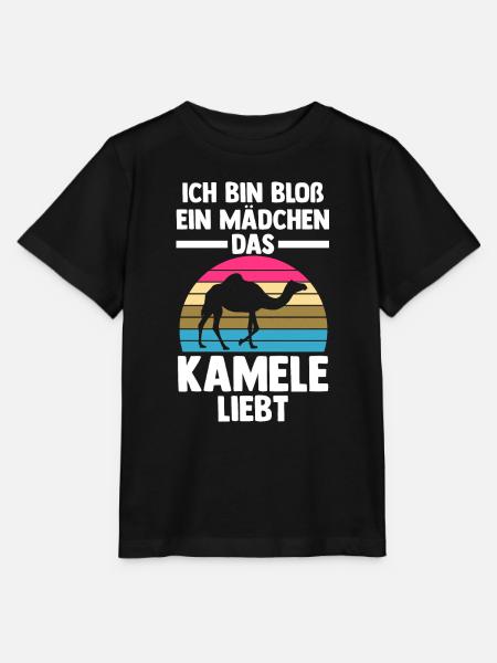 Kamel - Stanley/Stella Kinder T-Shirt MINI CREATOR - Schwarz