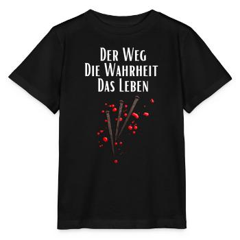 Der Weg Die Wahrheit Das Leben - Stanley/Stella Kinder T-Shirt MINI CREATOR  - Schwarz - Vorne - Mikhail (115cm)