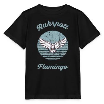 Ruhrpott Flamingo - Stanley/Stella MINI CREATOR Kids’ T-Shirt - black - Front - Mikhail (115cm)