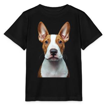Bullterrier - Stanley/Stella Kinder T-Shirt MINI CREATOR  - Schwarz - Vorne - Mikhail (115cm)