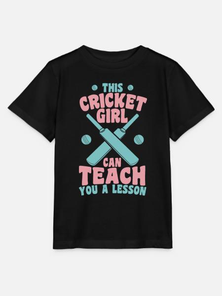 Cricket Mädchen - Stanley/Stella Kinder T-Shirt MINI CREATOR - Schwarz
