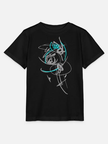 Wicca Abstrakt - Stanley/Stella Kinder T-Shirt MINI CREATOR - Schwarz