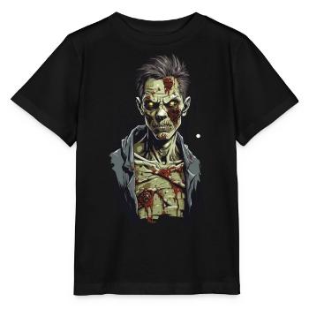 Mitternacht Zombie Horror Halloween Filmabend - Stanley/Stella Kinder T-Shirt MINI CREATOR  - Schwarz - Vorne - Mikhail (115cm)