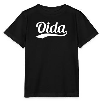 Oida Swoosh - Stanley/Stella MINI CREATOR Kids’ T-Shirt - black - Front - Mikhail (115cm)