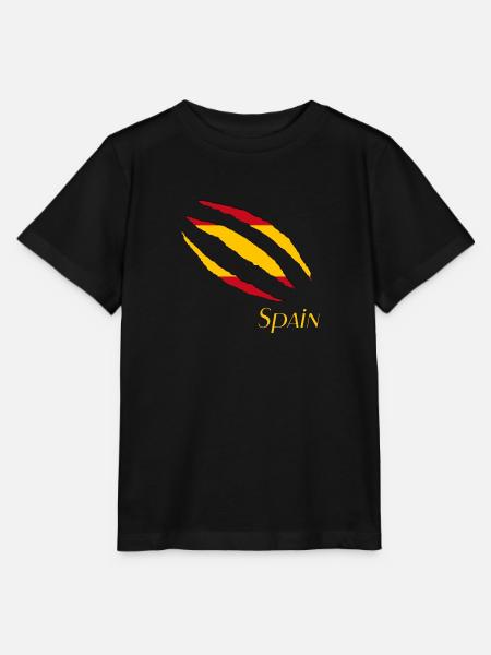 Spain Spanien Espana - Stanley/Stella Kinder T-Shirt MINI CREATOR  - Schwarz