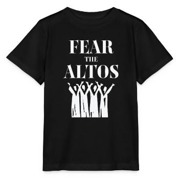 Alto Fear The Altos - T-shirt bio MINI CREATOR Stanley/Stella Enfant - noir - Devant - Mikhail (115cm)